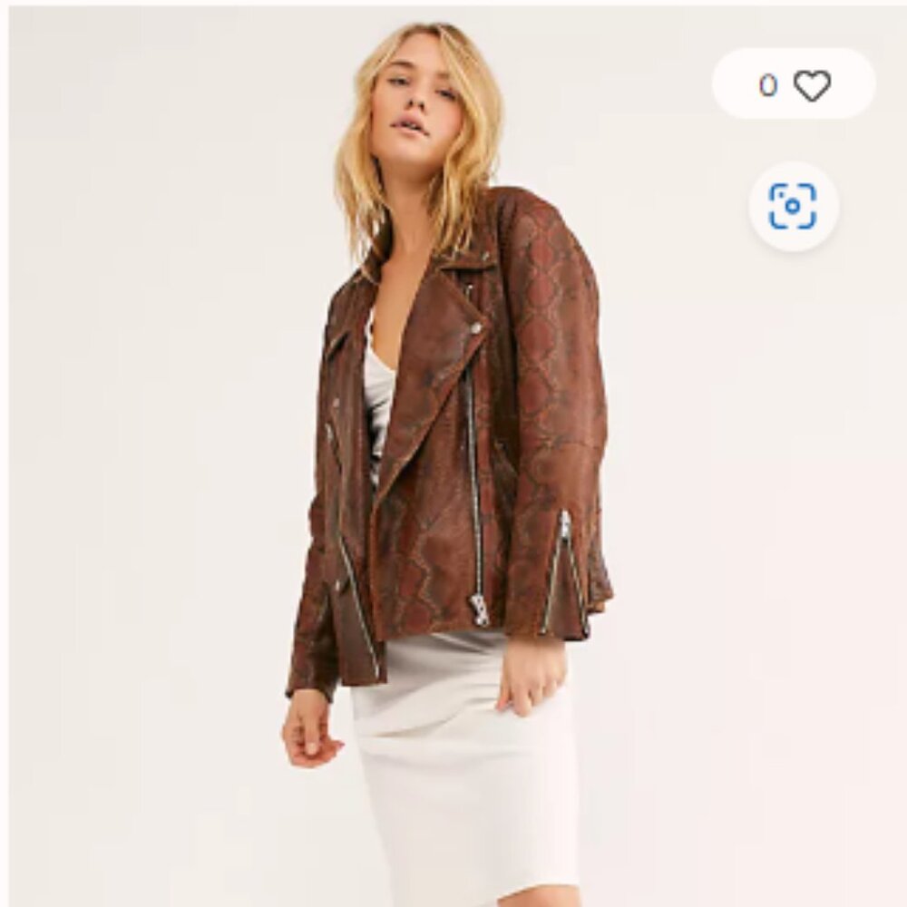 Free People - Talk To Me Moto Jacket
